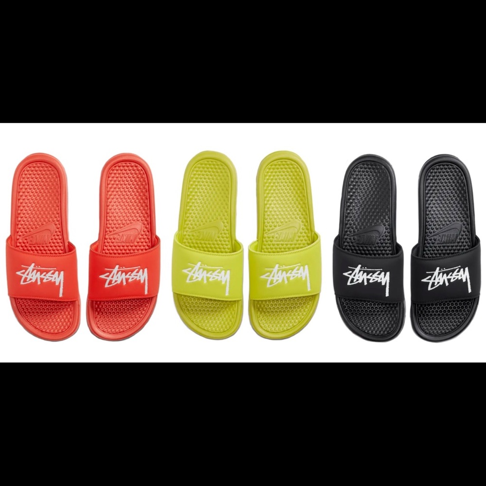 Nike Stussy Slides.